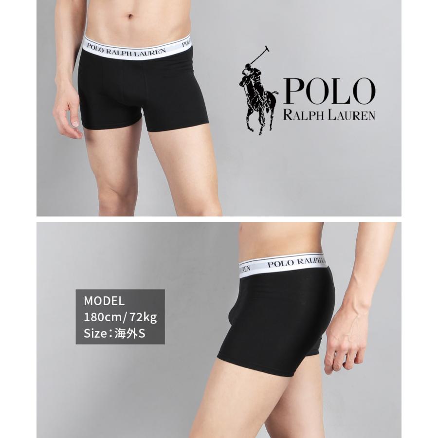 POLO RALPH LAUREN（ポロ・ラルフローレン） ボクサーパンツ 3枚セット