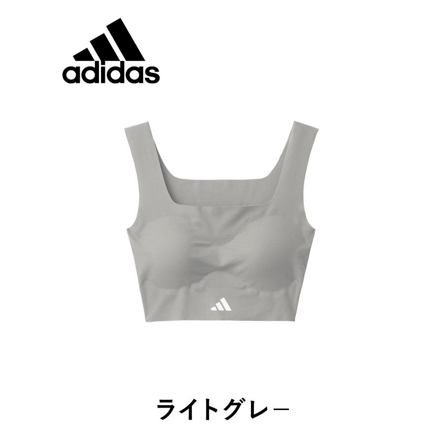 adidas（アディダス） 完全無縫製 クロップトップ レディース ブラ