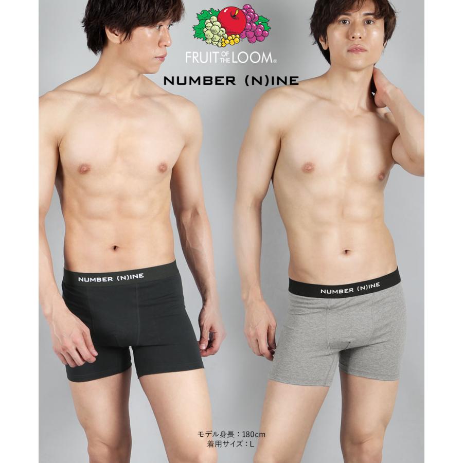 ボクサーパンツ メンズ フルーツオブザルーム ナンバーナイン コラボ