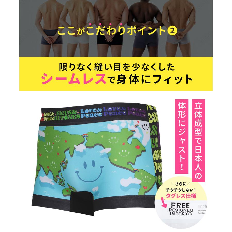 BETONES（ビトーンズ） ボクサーパンツ メンズ 当店限定 BETONES×FICUS