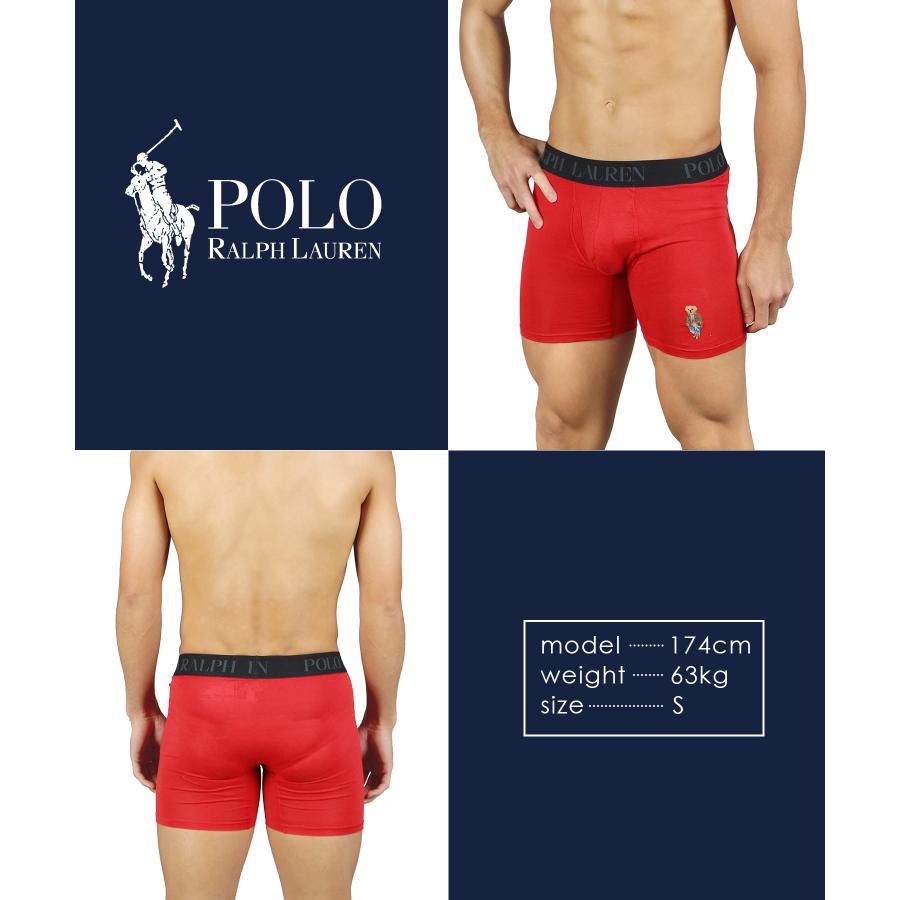 POLO RALPH LAUREN（ポロ・ラルフローレン） ボクサーパンツ 3枚セット