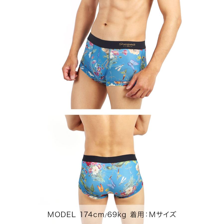 graveuault ローライズボクサー　3セット Gravevault ボクサーパンツ 3枚セット メンズ グレイブボールト