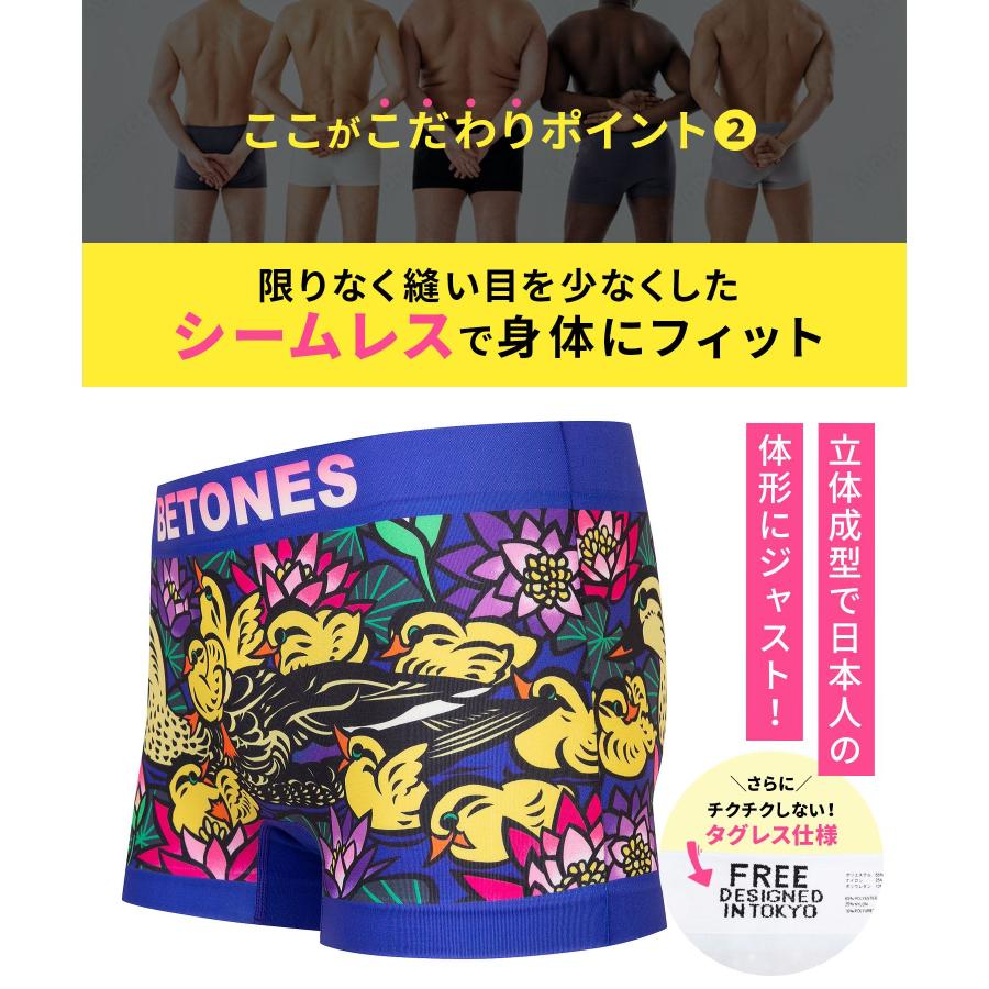 BETONES（ビトーンズ） ボクサーパンツ メンズ 下着 紳士 伸縮