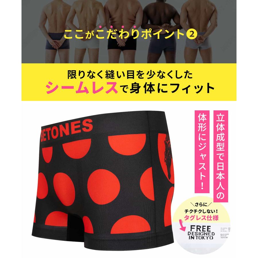 BETONES（ビトーンズ） ボクサーパンツ メンズ 男性 下着 紳士 超伸縮