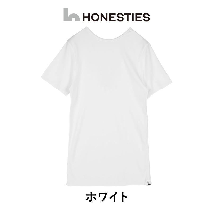 HONESTIES Tシャツ メンズ オネスティーズ 肌着 インナー 紳士い 防菌