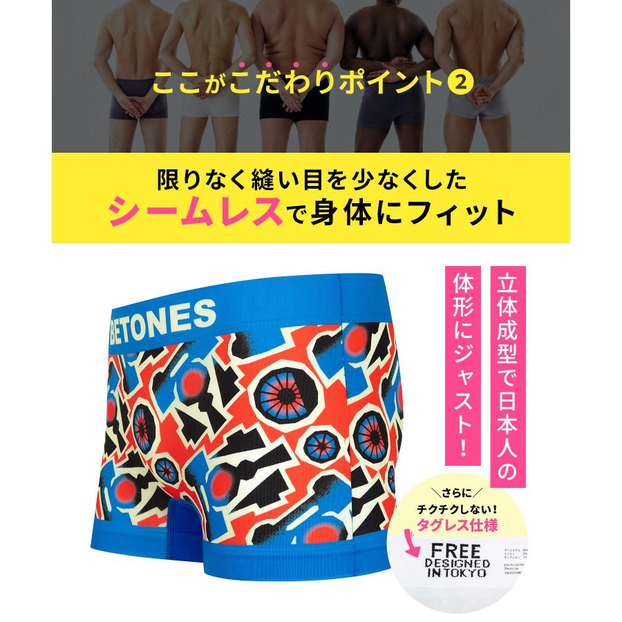 BETONES（ビトーンズ） ボクサーパンツ メンズ 男性下着 紳士 超伸縮