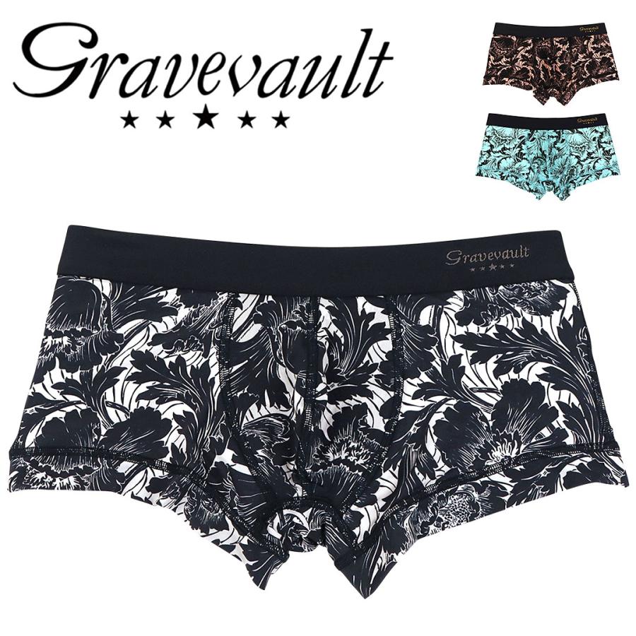 Gravevault（グレイブボールト） ボクサーパンツ メンズ 男性下着