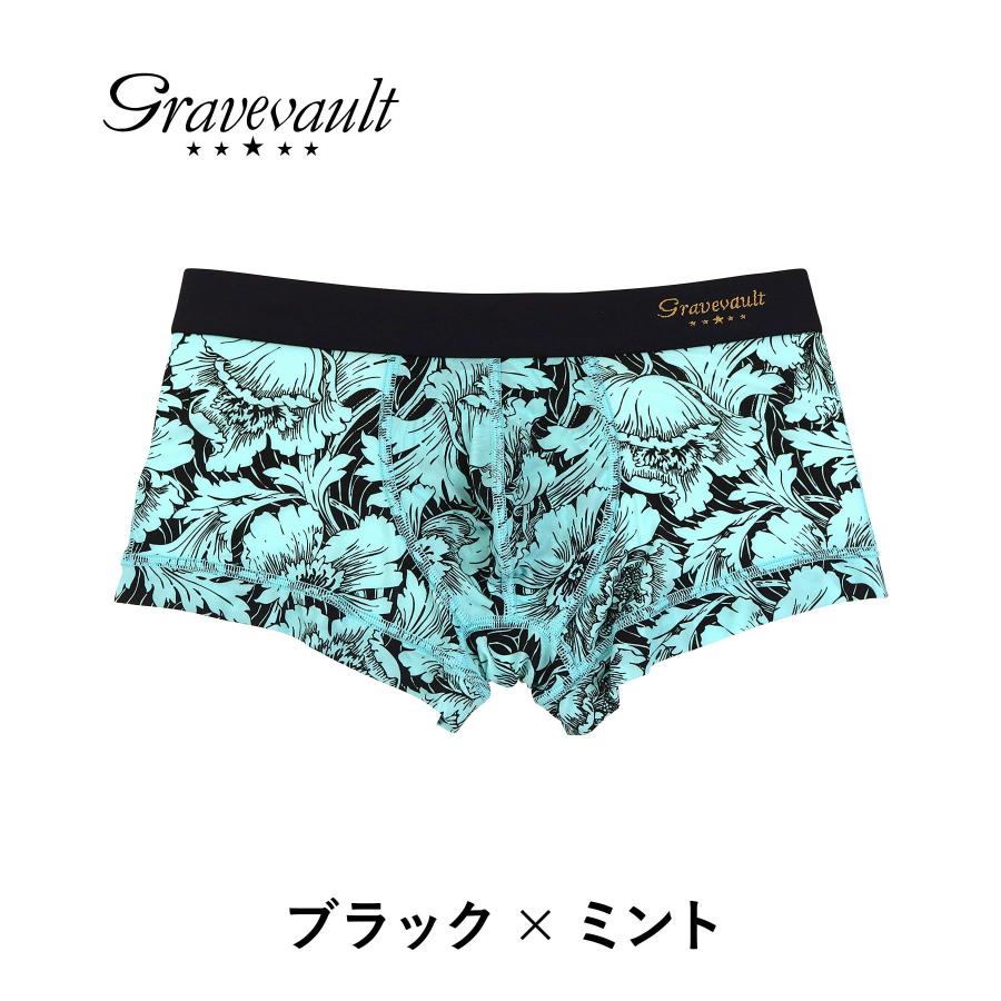 Gravevault（グレイブボールト） ボクサーパンツ メンズ 男性下着