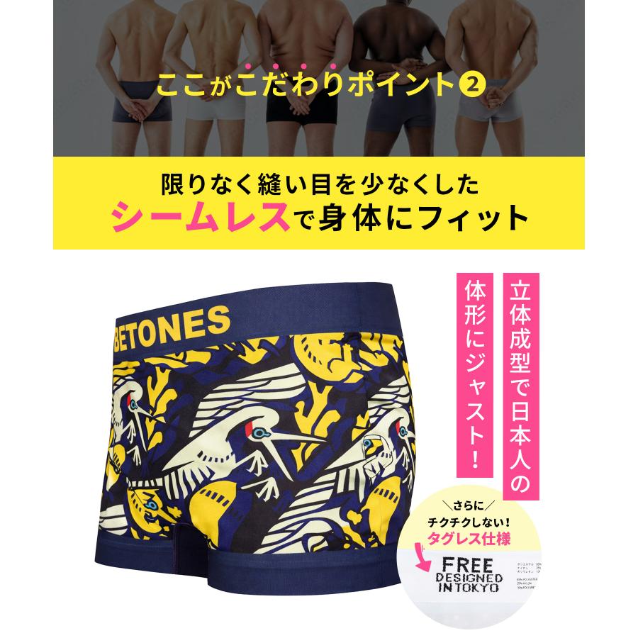 BETONES（ビトーンズ） ボクサーパンツ メンズ 下着 紳士 伸縮