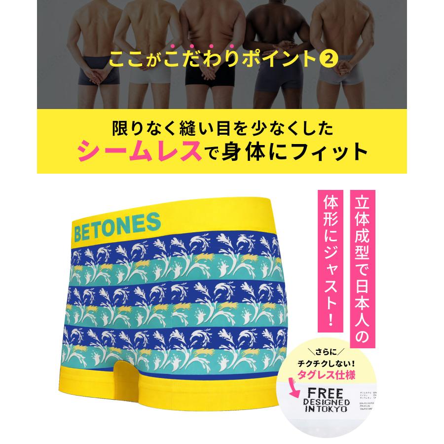 BETONES（ビトーンズ） ボクサーパンツ メンズ 下着 紳士 伸縮