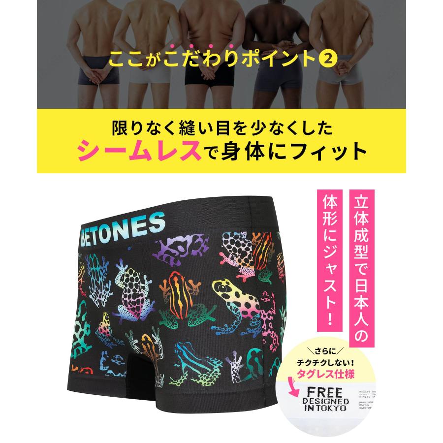BETONES ボクサーパンツ 5点セット BETONES（ビトーンズ） ボクサーパンツ メンズ 下着 紳士 超伸縮