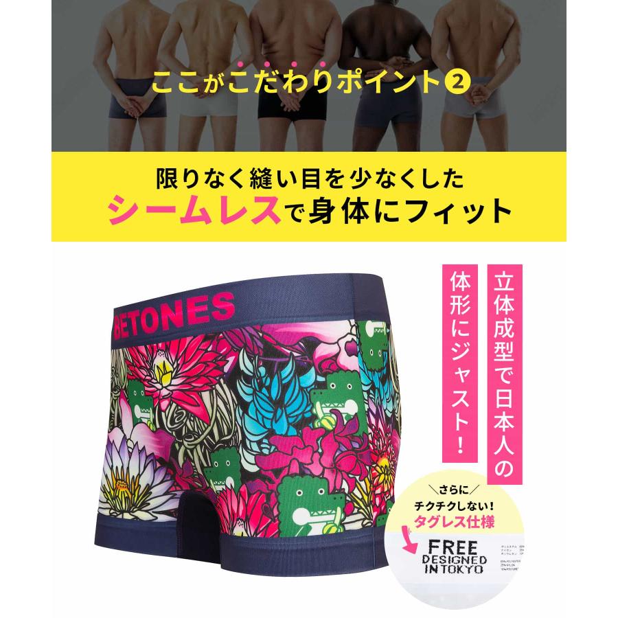 BETONES（ビトーンズ） ボクサーパンツ メンズ 男性下着 紳士 超伸縮