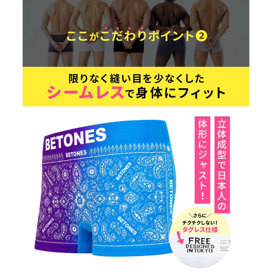 gddk様 ビトーンズ ボクサーパンツ 5枚セット BETONES（ビトーンズ） ボクサーパンツ メンズ 男性 下着 紳士