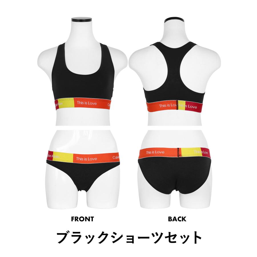 カルバンクライン スポーツブラ＆ショーツ レディース Calvin Klein アンダーウェア 女性 下着 Modern Cotton CK｜crazyferret｜06