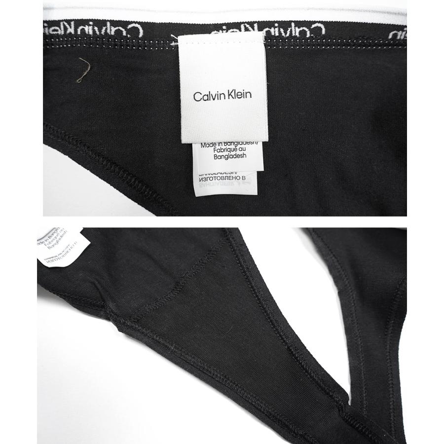 カルバンクライン USA M Tバック 3枚セット 下着 レディース 新品未使用 Calvin Klein（カルバン・クライン） 下着 レディース 3枚セット T