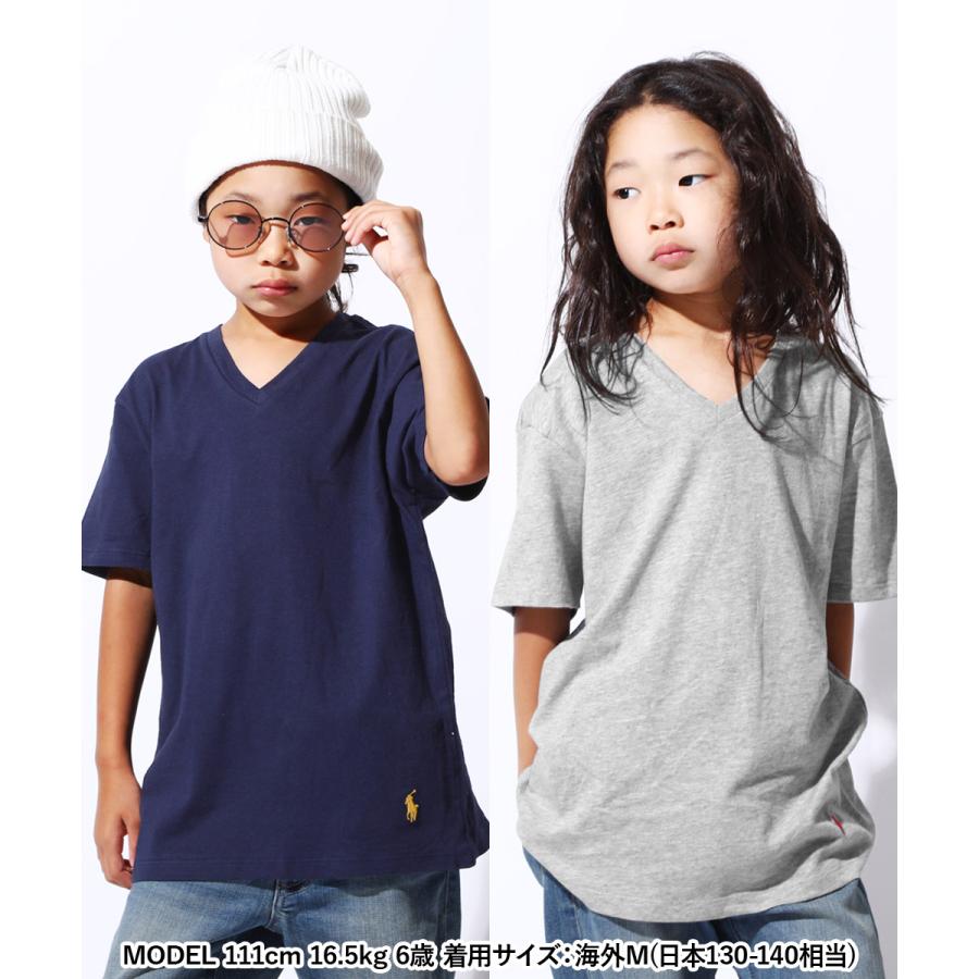 ポロ ラルフローレン POLO RALPH LAUREN 2枚セット Tシャツ 半袖 V 