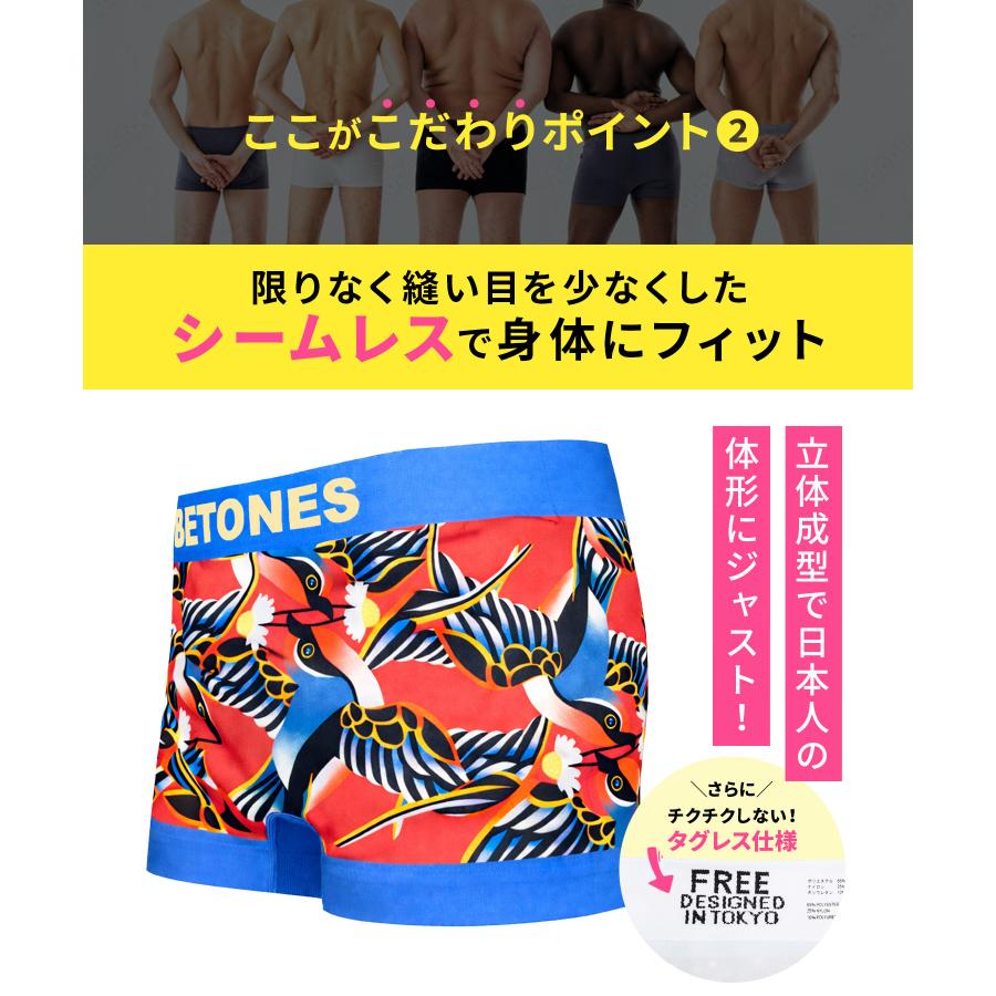 BETONES（ビトーンズ） ボクサーパンツ メンズ 男性 下着 紳士 伸縮