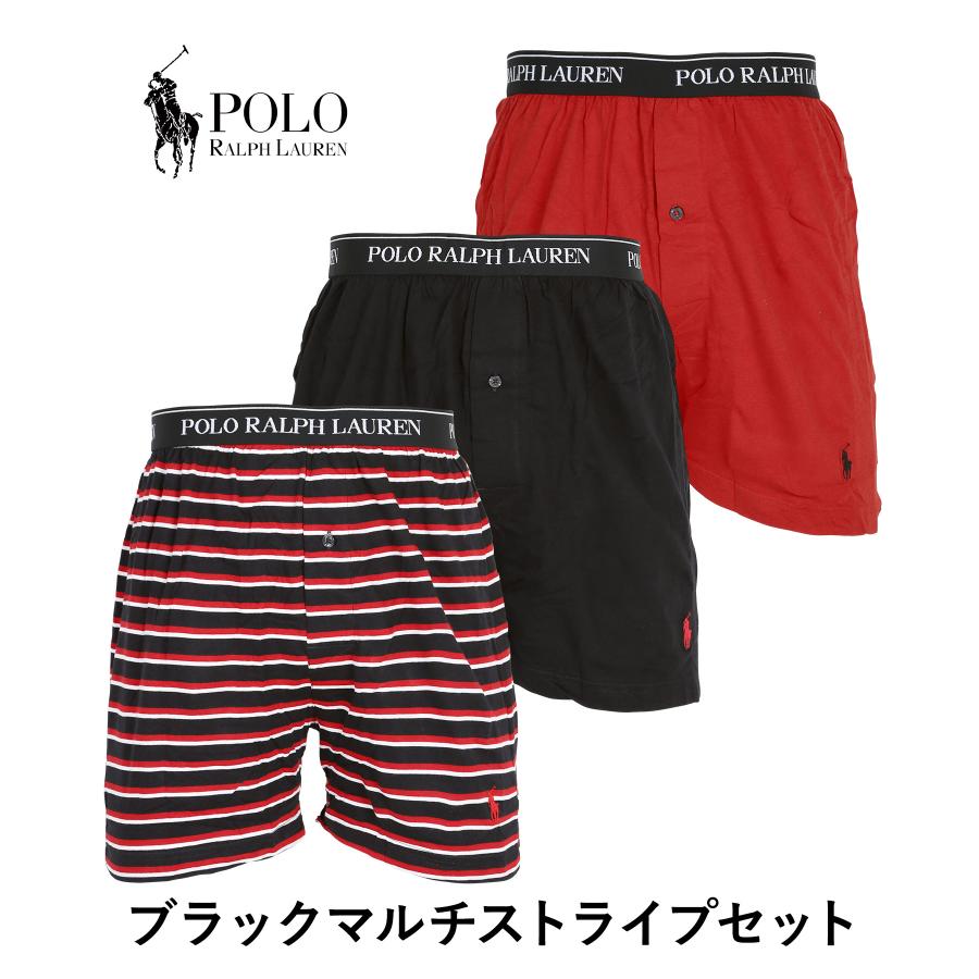 POLO RALPH LAUREN（ポロ・ラルフローレン） トランクス 3枚セット