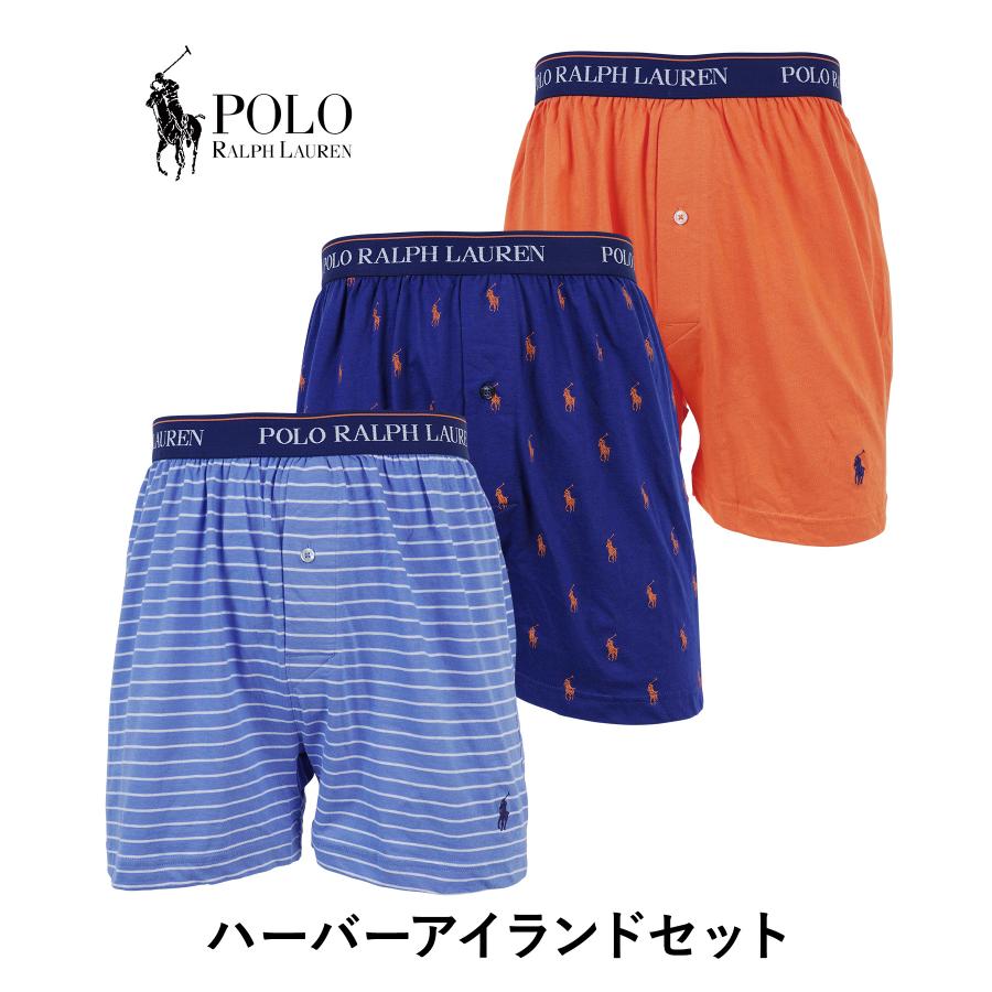 POLO RALPH LAUREN（ポロ・ラルフローレン） トランクス 3枚セット