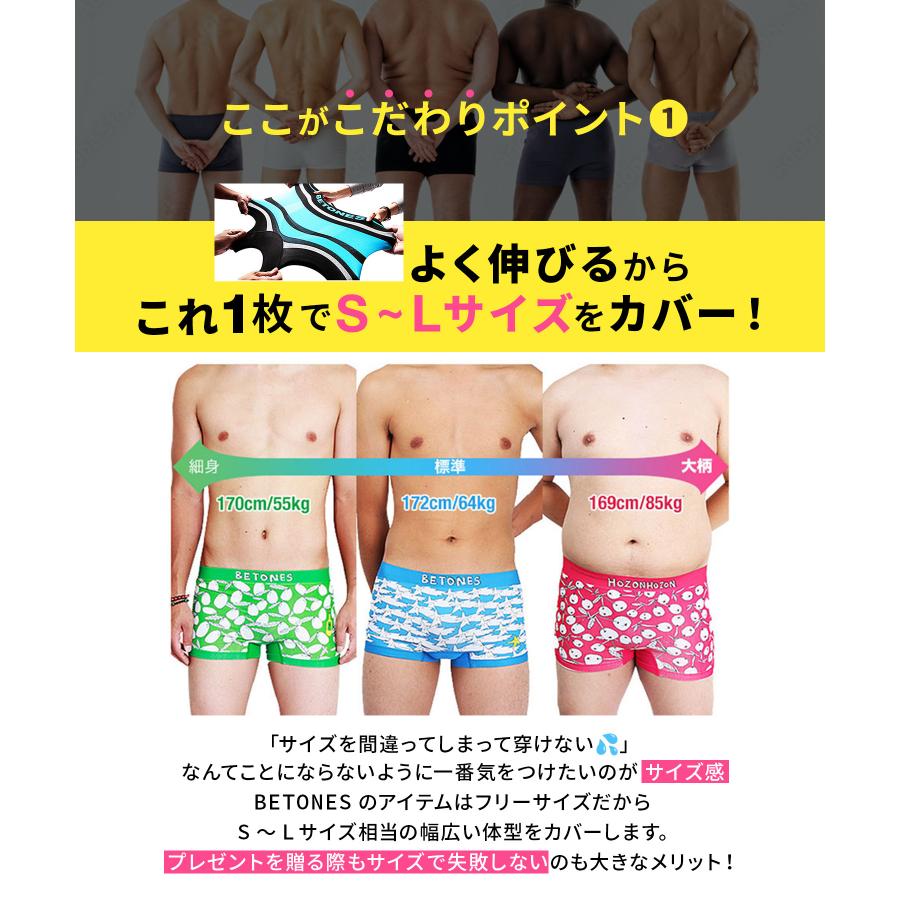 BETONES（ビトーンズ） ボクサーパンツ メンズ 新生活 2026 プレゼント