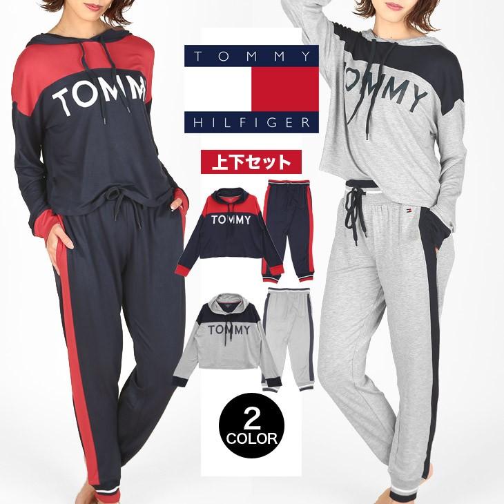 トミーヒルフィガー Tommy Hilfiger ライトウェイト ルームウェア 上下