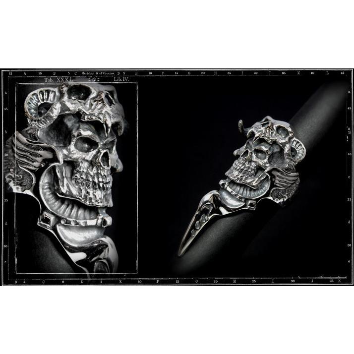 クレイジーピッグ Crazy Pig Designs リング マッド マックス リング cpd46 送料無料 21号 シルバーアクセサリー メンズの画像