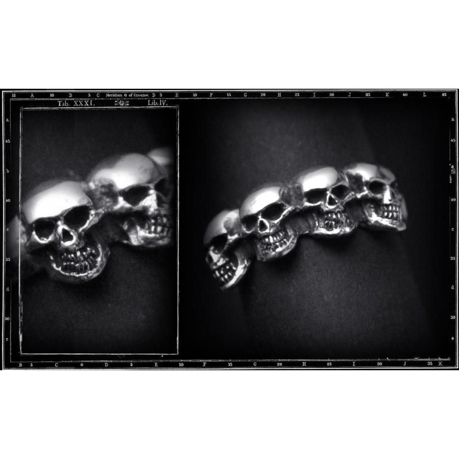 クレイジーピッグ 4 SKULLS RING 11号CRAZYPIG