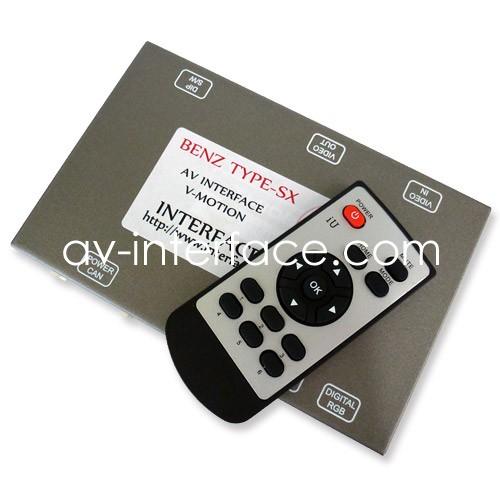 【Mercedes-Benz】AVインターフェイス　W221前期、W204 BENZ TYPE-SX AVインターフェイス W204前期 W221前期 W212前期（受注