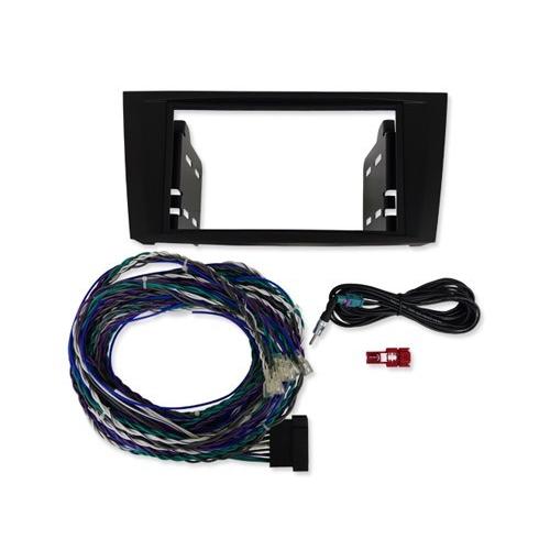 AVC】ベンツCLSクラス W219前期 2DIN ナビ取付キット ブラックパネル