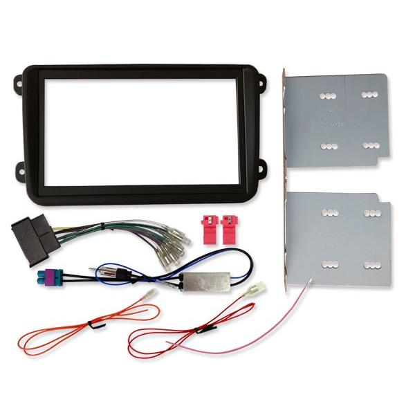 AVC】2DINナビ取付キット - VW ゴルフV 2004(H16)/6〜2009(H21)/4