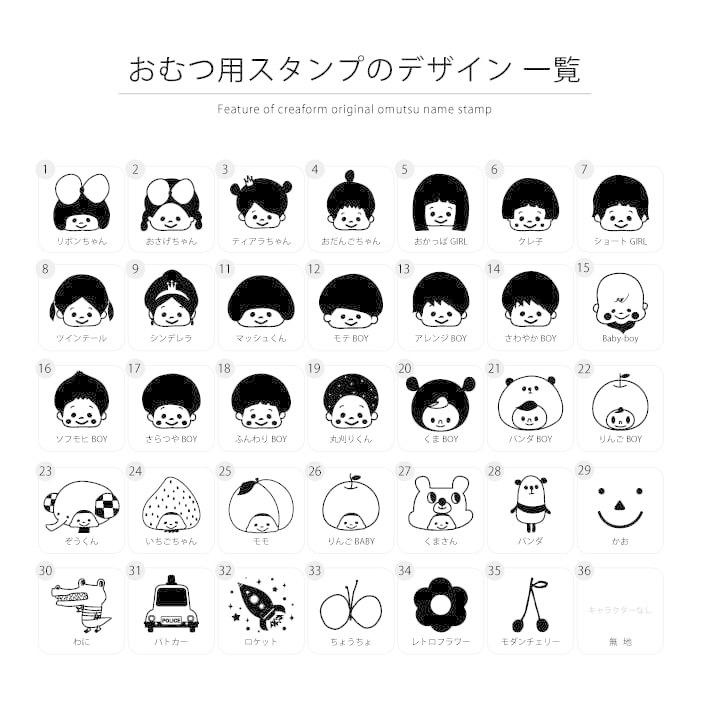 ハンコ オムツ用 タグ用 セット商品 お得　スタンプ お名前スタンプ お名前シール こども\ 18009 justs |  | 06