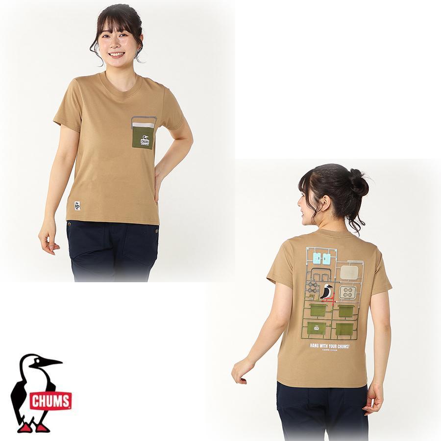 チャムス CHUMS正規品 キャンパークーラーポケットTシャツ トップス CH01-2360/カジュアル/綿100％｜creak-net｜08