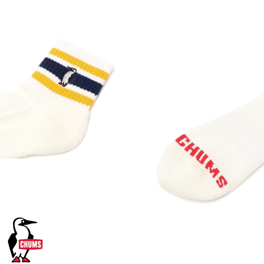 チャムス CHUMS正規品 3Pボーダークルーソックス 靴下  3足セット 3Pack  抗菌防臭加工 CH06-1131 | CHUMS | 02