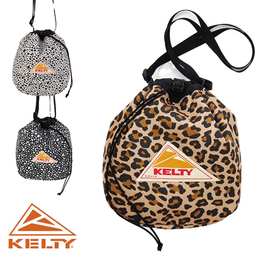 KELTY ケルティ レオパード 巾着 キンチャクショルダー