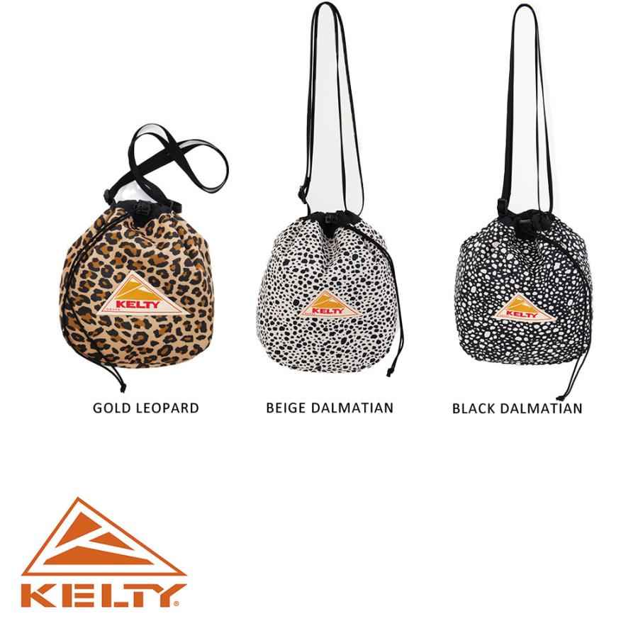 KELTY ケルティ レオパード 巾着 キンチャクショルダー