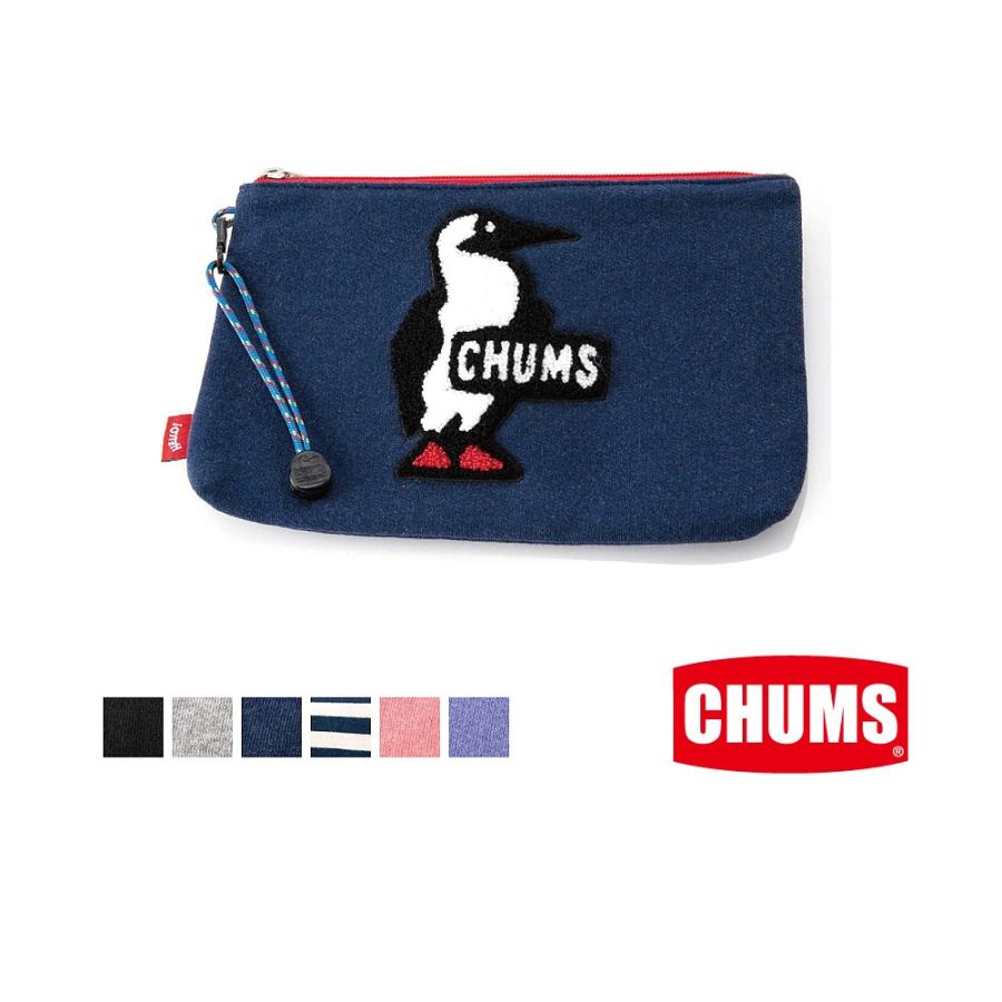 チャムス Chums ラージ ポーチ スウェット ポーチ 小物入れ デジカメケース 化粧ポーチ ペンケース スマートフォン スマホ 刺繍 Ch60 2709 大きいサイズの帽子専門店creak 通販 Yahoo ショッピング