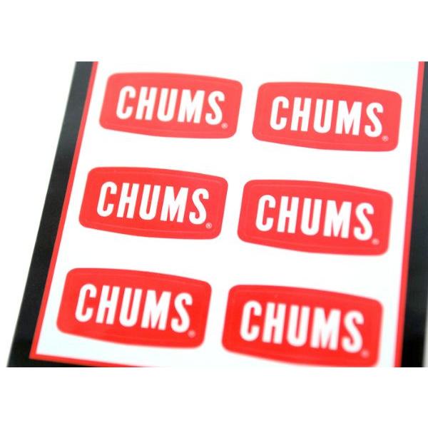 チャムス CHUMS ステッカー　　ロゴ　ミニ 620089 シール ラッピング不可｜creak-net｜02