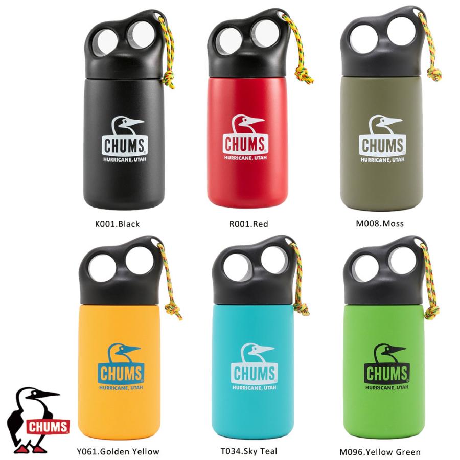 チャムス CHUMS正規品 キャンパーステンレスボトル320 水筒 真空断熱構造 キャンプ アウトドア CH62-1409|creak-net|02