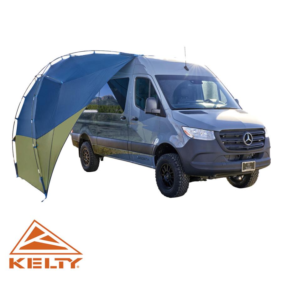 kelty タープ　1度使用　カーサイドタープ kelty タープ 1度使用 カーサイドタープ