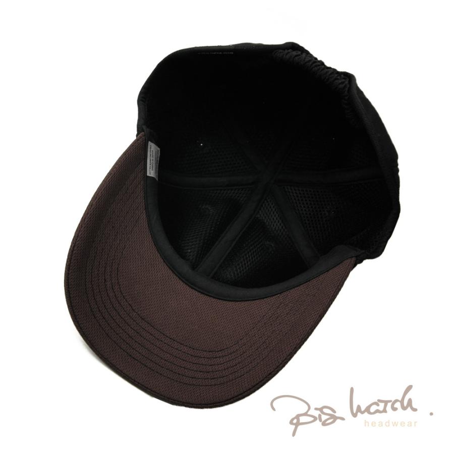 【公式】BIGWATCH大きいサイズ  メンズ 帽子  6パネル ラウンド キャップ バイク ヘルメット インキャップ ブラック ブラウン 黒 茶 BK-003R ビッグサイズ |  | 04