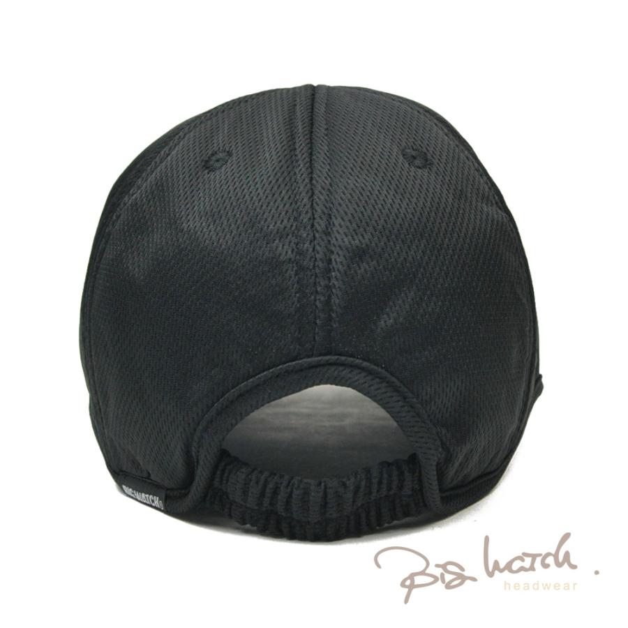 【公式】BIGWATCH大きいサイズ  メンズ 帽子  6パネル ラウンド キャップ バイク ヘルメット インキャップ ブラック ブラウン 黒 茶 BK-003R ビッグサイズ |  | 05