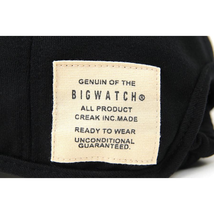 【公式】BIGWATCH 大きいサイズ 帽子  メンズ アンパイア ラウンド キャップ   ビッグワッチ正規品 ブラック黒/ UVケア つば 短い |  | 06