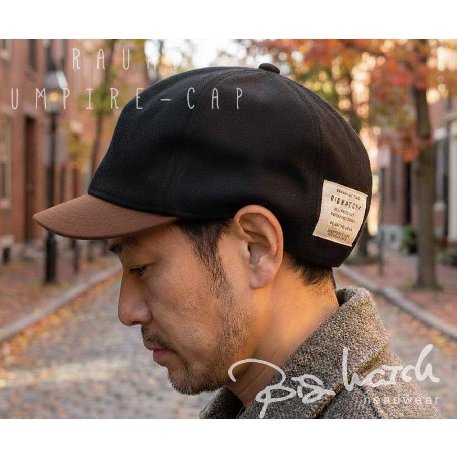 公式】BIGWATCH 大きいサイズ メンズ 帽子 ラウンド アンパイア