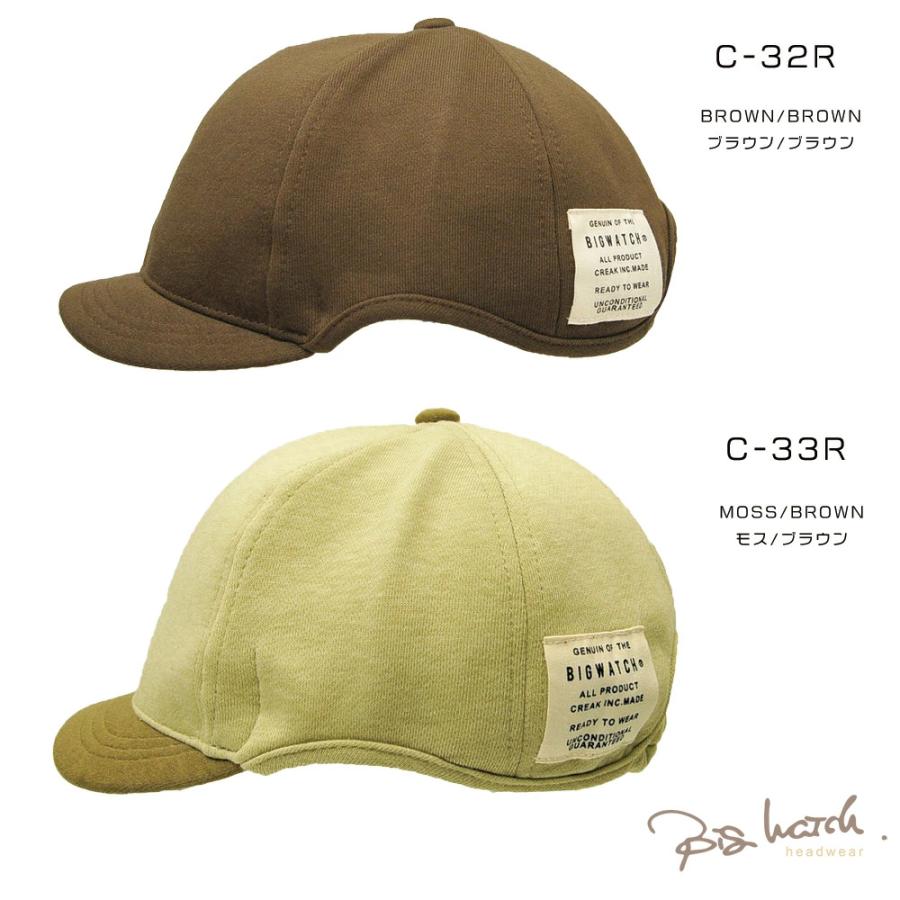 公式】BIGWATCH 大きいサイズ メンズ 帽子 ラウンド アンパイア
