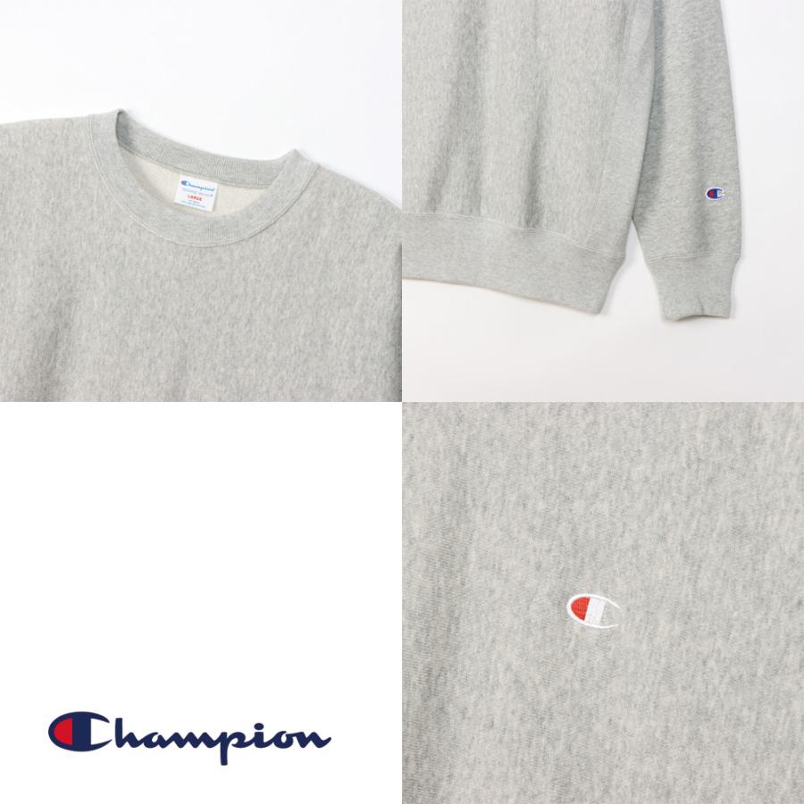 新作 チャンピオン Champion Mens スウェットシャツ Mens 10oz リバースウィーブ(R) クルーネックスウェットシャツ  C3-Y031｜creak-net｜02