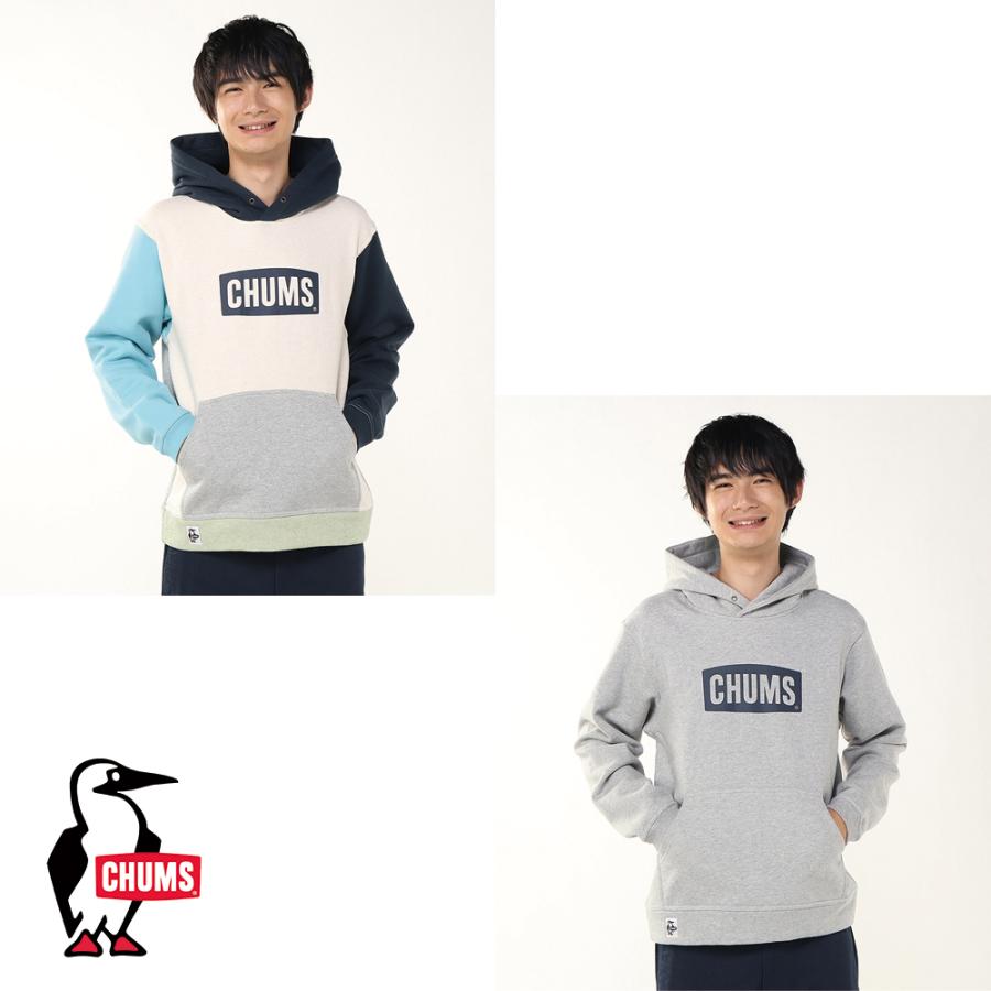 CHUMS（チャムス） CHUMS正規品 ロゴ プルオーバーパーカー スウェット