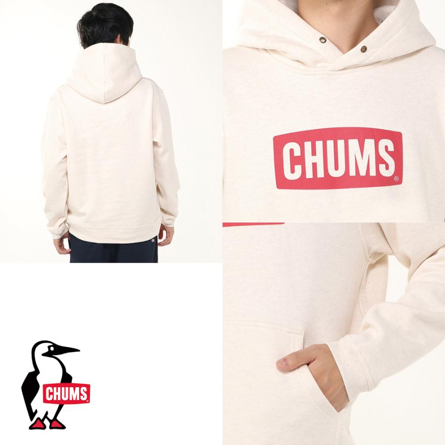 CHUMS（チャムス） CHUMS正規品 ロゴ プルオーバーパーカー スウェット