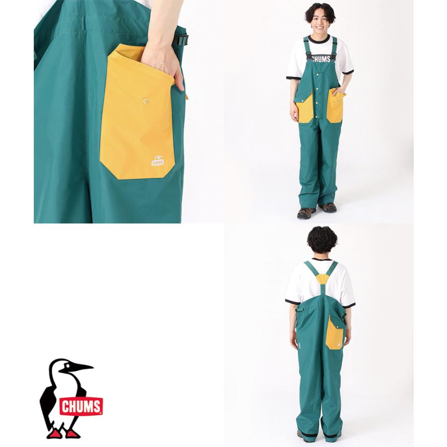 チャムス CHUMS正規品 ゴアテックスインフィニアムオーバーオール メンズ 作業服 カバーオール キャンプ アウトドア CH03-1282 | CHUMS | 02