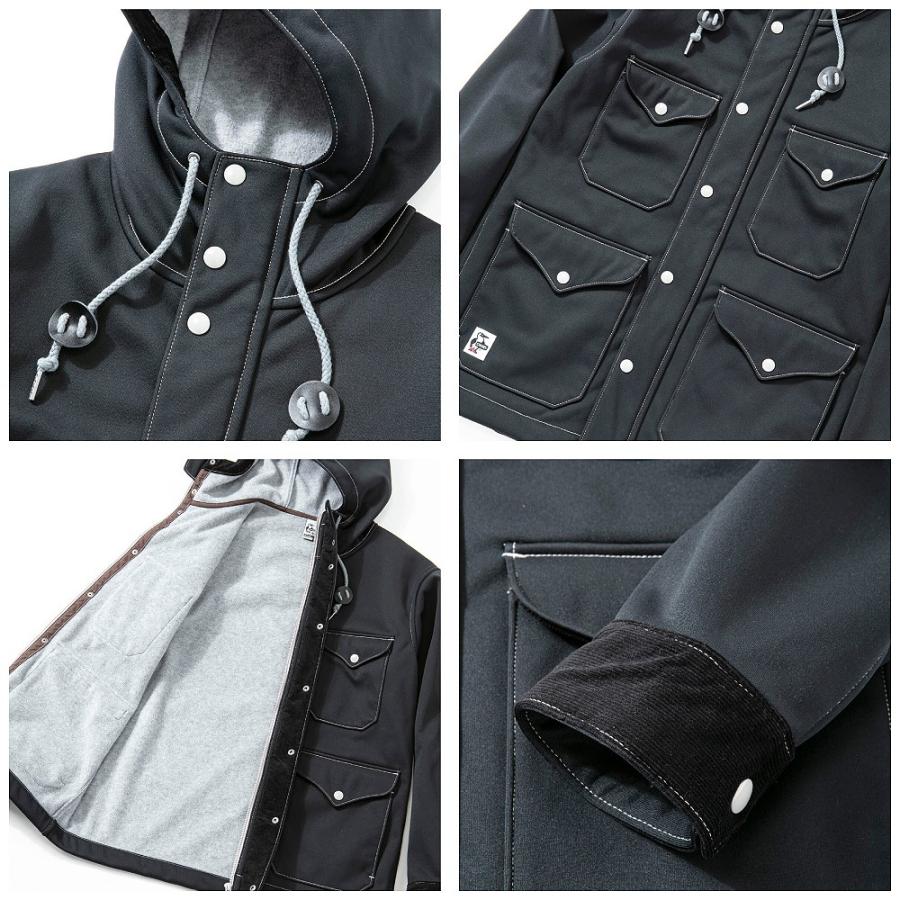 チャムス ティーシェルマウンテンパーカー CHUMS マウンテンパーカー フリース CH04-1190 | CHUMS | 02