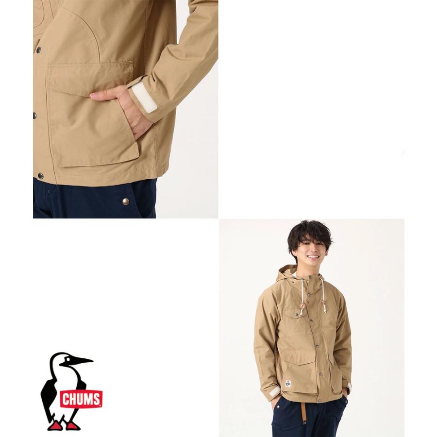 チャムス CHUMS正規品 キャンピングパーカー ジャケット メンズ マウンテンパーカー ナイロンジャケット ウインドブレーカー アウター CH04-1410 | CHUMS | 04